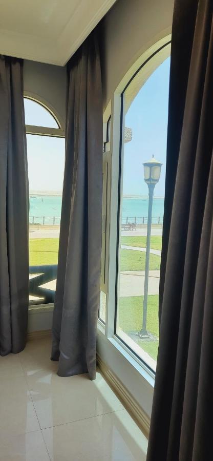 Tio Sea Resort Аль-Хор Экстерьер фото View from the window of a room at the hotel